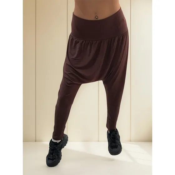 Babucha Caida Con Cintura Alta Modal Mujer