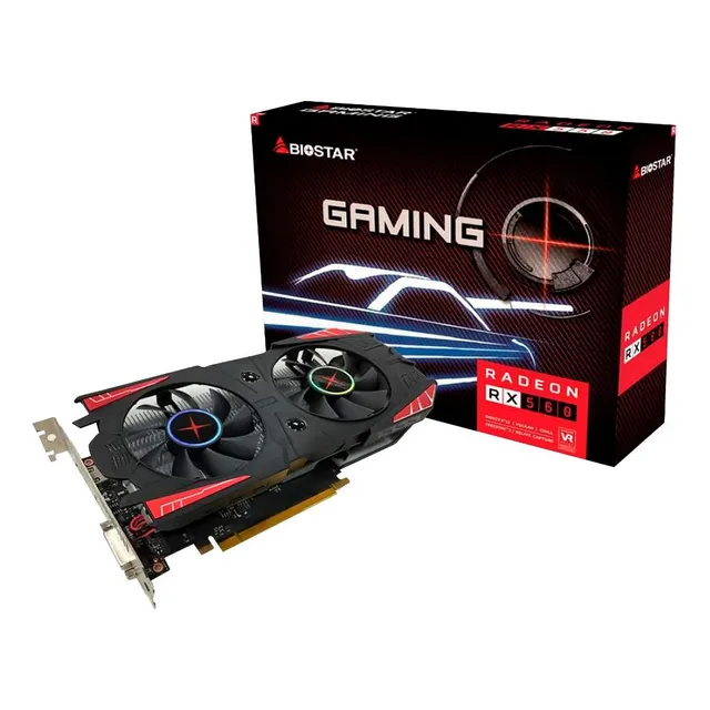 Tarjeta De Video Biostar Gaming Rx560 4gb Ddr5 Loi