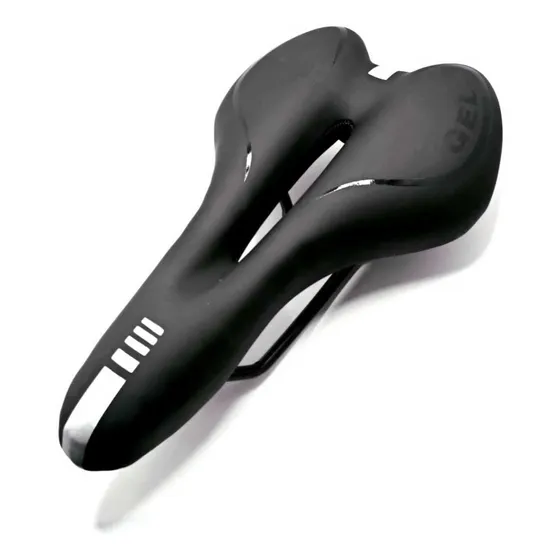 Selim Gel Bike Mtb Sport Vazado 275 X 155mm Anti-prostático