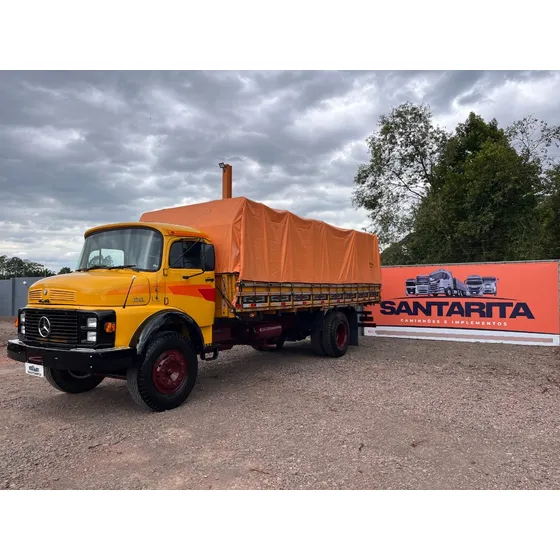 Mb Mercedes-benz L 1513 4x2 1982 Toco Carroceria Carga Seca