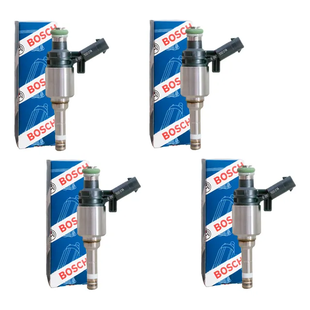 Kit (4) Inyector Nafta Bosch Para Vw Passat Cc 2.0tsi