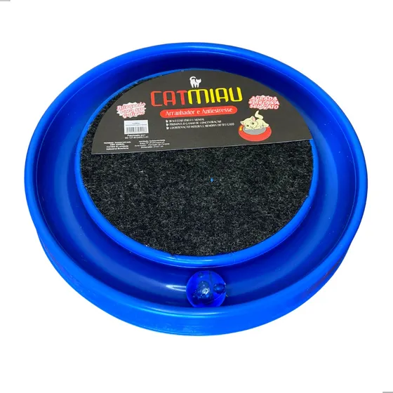 Brinquedo Arranhador Interativo Com Bolinha Para Gatos