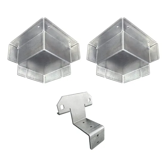 Kit Marco Perno Acero Para Contenedor Envio Lata Mar 2 + 40