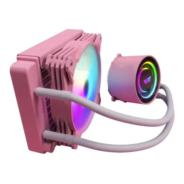 Water Cooling Refrigeracion Líquida Darkflash Rgb - Rosado