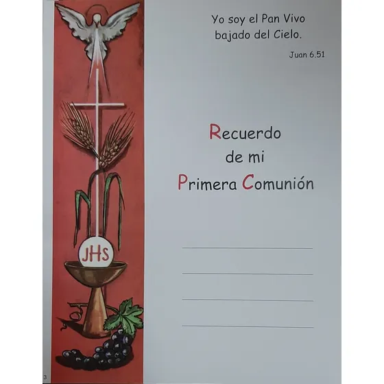 100 Diploma - Recuerdo - Certificado Primera Comunión 19x24 