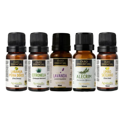 Kit Doterra Aromatouch Com 8 Óleos Essenciais 1 Óleo De Coco