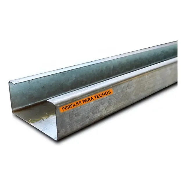 Perfil C 100x50x2.00mm X 6 Metros Galvanizado Perfiles/techo