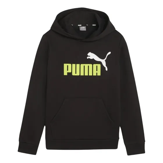 Poleron Puma Bicolor Essentials Joven Negro