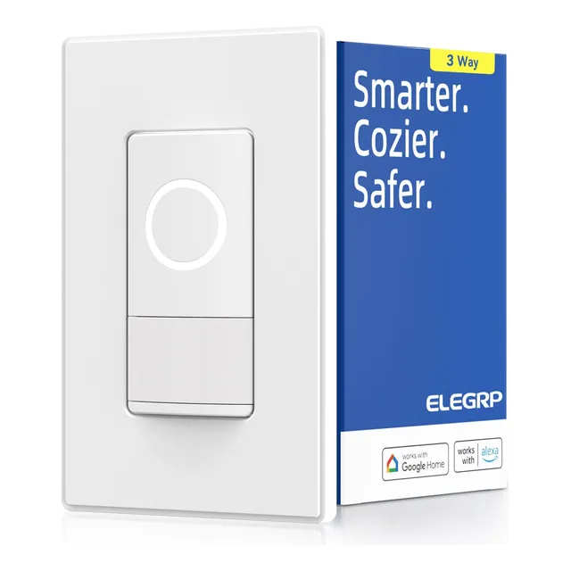 Interruptor Inteligente Wi-fi 3 Vías Con Sensor De Movimient