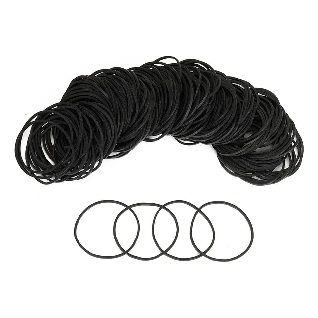 Bandas De Goma De Tatuaje,300pcs Negro De Goma De 2f4qu