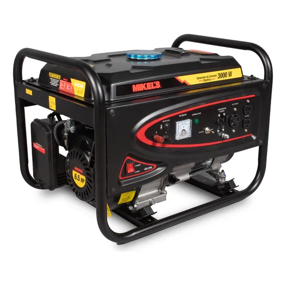 Generador 3000w C/protector Seguridad Motor 4 Tiempos Mikels