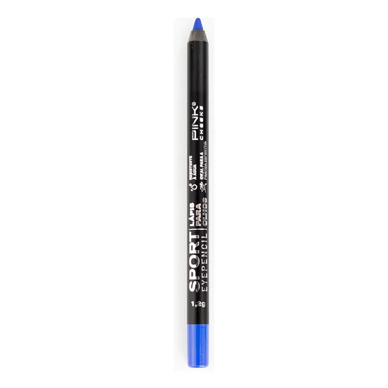 Lápis De Olho Pink Cheeks 1,2g Cores Resistente Agua E Suor Cor Azul Efeito Mate