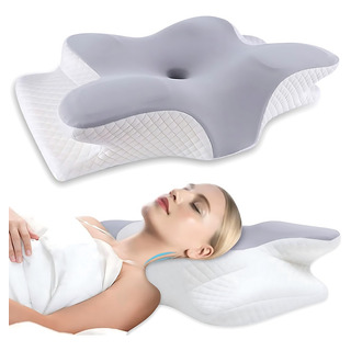 Almohada Viscoelástica Cervical Confort Ortopédica Ergonómic Almohada Viscoelástica Cervical Confort Ortopédica Ergonómic