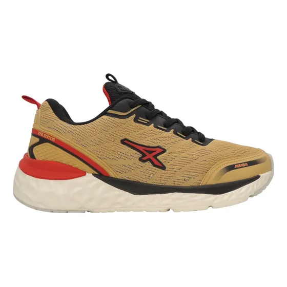 Zapatillas Running Mujer Athix Hayden Caramelo Rojo