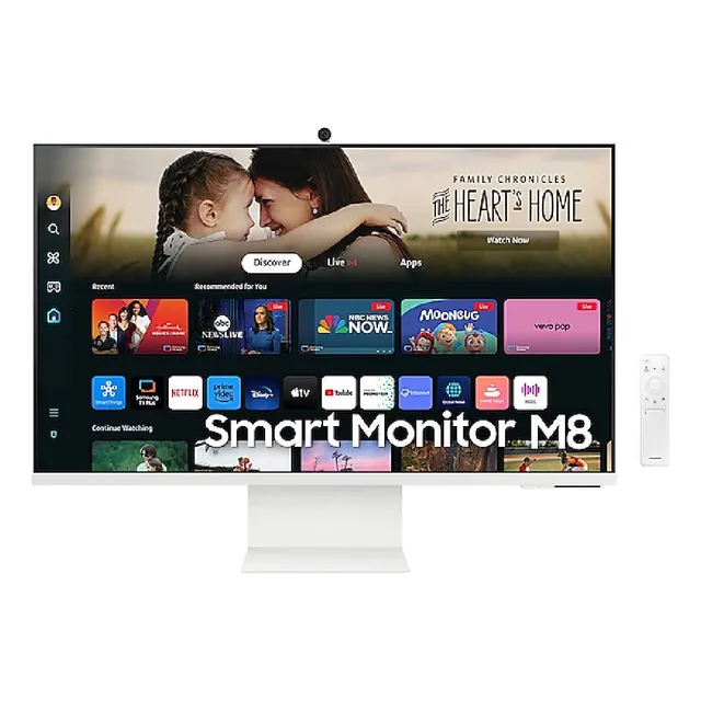 Monitor Samsung M8 M80d 32 Smart Tv 4k Hdmi - Ls32dm801ulxzs Color Negro