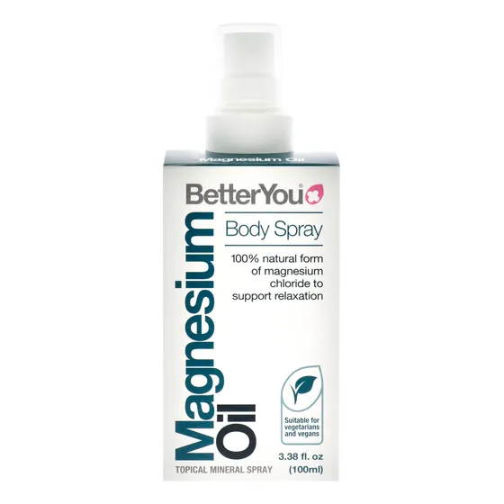 Spray Corporal Betteryou, Aceite De Magnesio, 100 Ml, Unisex