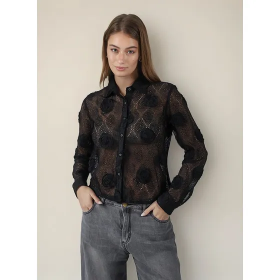 Camisa Premium London Broderie Bordada Guk70017 Arizona