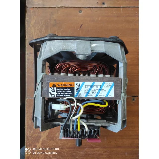 Motor Para Lavadora Whirlpool Y Base De Soporte