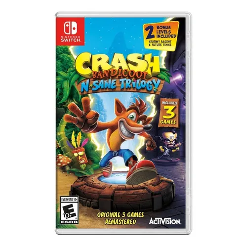Juego Switch: Trilogía Crash Bandicoot N Sane - Medios físicos