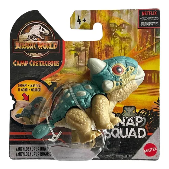 Jurassic World Snap Squad Mini Coleccionable, Bumpy