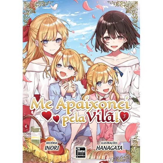Me Apaixonei pela Vilã: Livro 3, de (Ilustrador(es)) Hanagata. Editorial NewPOP, capa mole em português, 2022