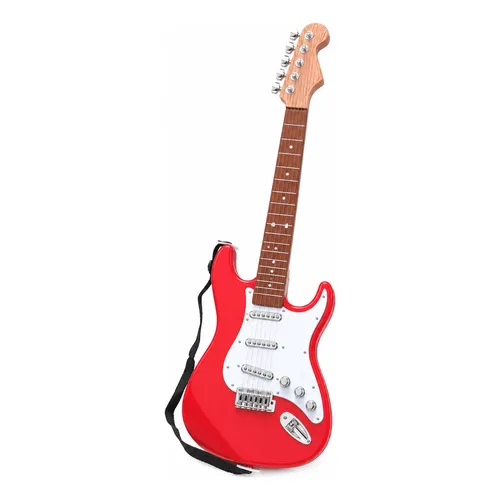 ギター Mini electric guitar Miniature Electric Guitar Decoration Model 24cm Red Wooden