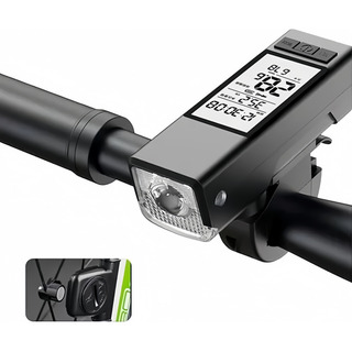 Velocímetro Odómetro Cronógrafo Bicicleta 3 En 1 Luz Altavoz Velocímetro Odómetro Cronógrafo Bicicleta 3 En 1 Luz Altavoz