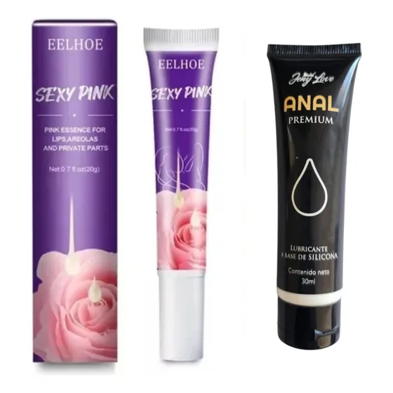 Crema Blanqueadora Zonas Intimas + Lubricante Anal Silicona