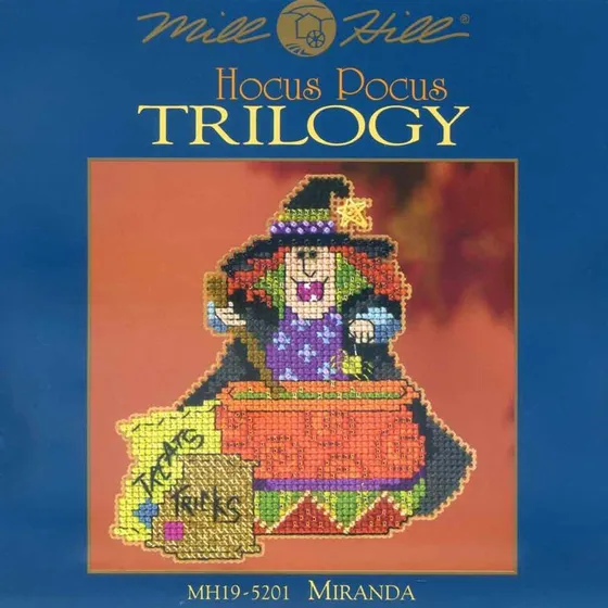 Miranda The Witch Mh195201 Kit Punto Cruz Diseño Bruja