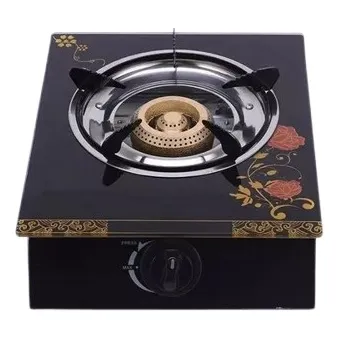Cocina A Gas Vidrio Temperado De 1 Hornilla