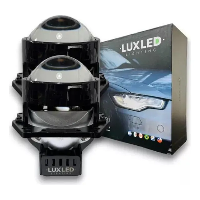 Proyectores Led Lupa Optica Universal 3 Pulgadas Alta/baja