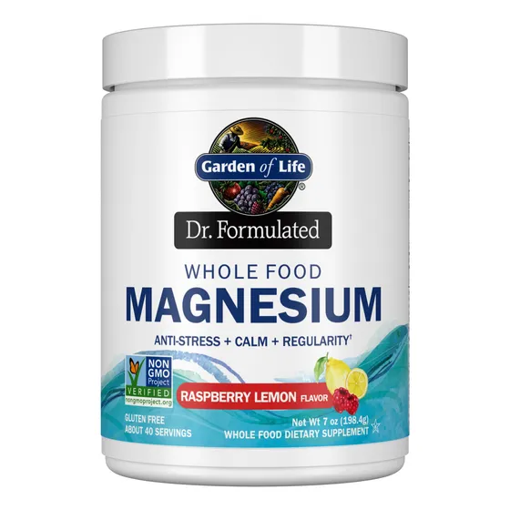 Suplemento Garden Of Life Whole Food Magnesio En Polvo