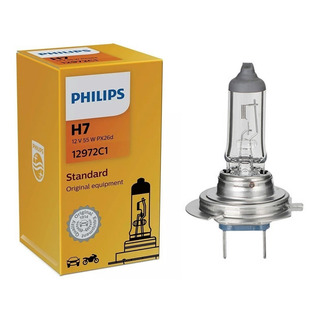 2 Focos Automotrices H7 55w Halogeno Philips 2 Focos Automotrices H7 55w Halogeno Philips