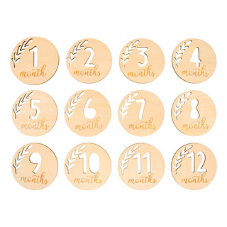 Tarjetas Mensuales Para Bebés Conmemorando Hitos Del Bebé, 1 Tarjetas Mensuales Para Bebés Conmemorando Hitos Del Bebé, 1