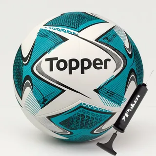 Bola Futebol De Campo Topper Slick 22 Oficial + Bomba De Ar Bola Futebol De Campo Topper Slick 22 Oficial + Bomba De Ar