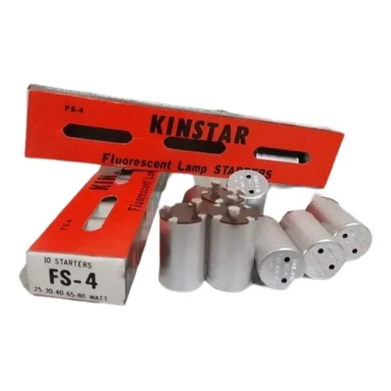 Starter Fs4 Para Lámparas Bombillos Fluorescentes Pack 5