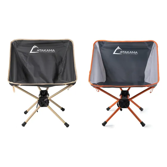 Silla Plegable Camping Láscar Atakama Outdoor Color Amarillo
