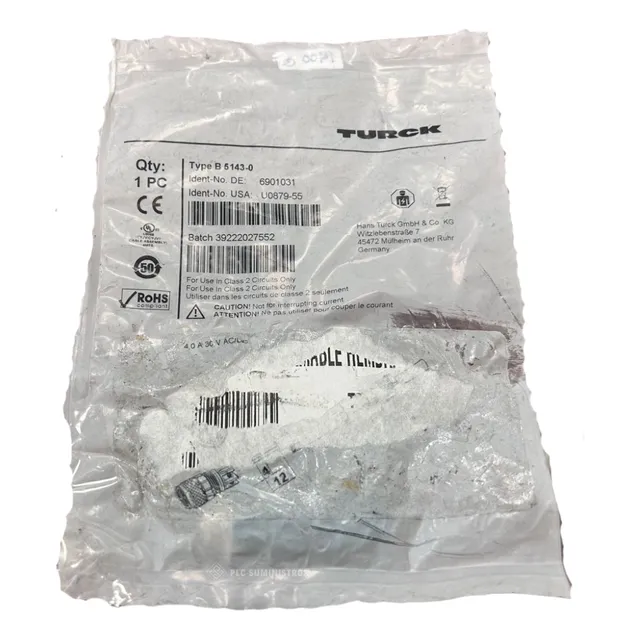 Conector Turck B 5143-0