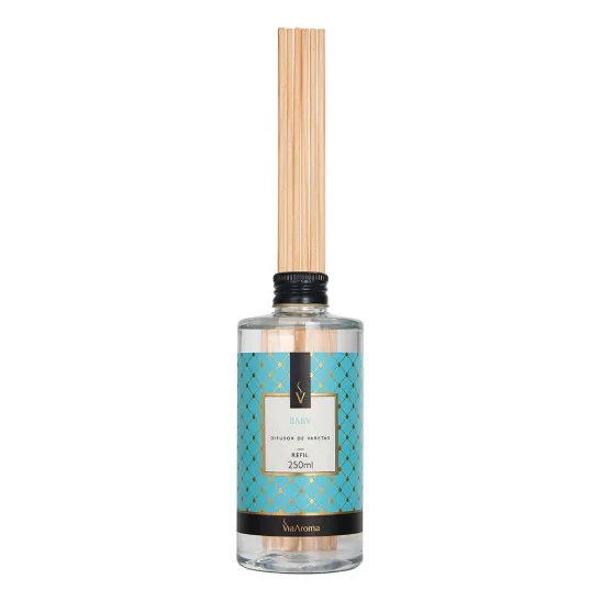 Via Aroma Refil Difusor De Varetas 250ml
