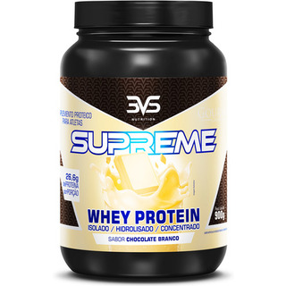 Whey 3w Supreme 900g - Sabor Chocolate Branco - Fórmula Exclusiva Com 27g De Proteína Por Dose Com Whey Isolado, Whey Hidrolisado E Whey Concentrado Whey 3w Supreme 900g - Sabor Chocolate Branco - Fórmula Exclusiva Com 27g De Proteína Por Dose Com Whey Isolado, Whey Hidrolisado E Whey Concentrado
