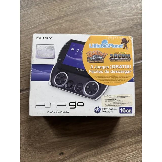 Solo Caja Completa Sony Psp Go 16gb Standard Color Negro