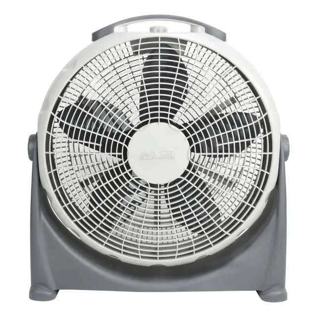 Ventilador De Piso Mytek 3385 De 20 Pulgadas Plástico Cantidad de aspas 5 Color de la estructura Gris Color de las aspas Gris Diámetro 64 cm Frecuencia 60 Hz