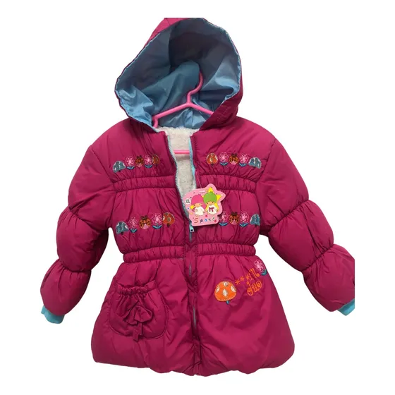 Camperas Niñas, Impermeables, Forradas En Corderito!