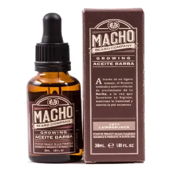 Aceite Barba Macho Beard Compan