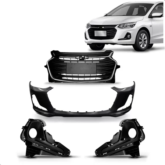 Kit Envolvente Dianteiro Onix Hatch Plus 2020 A 2025
