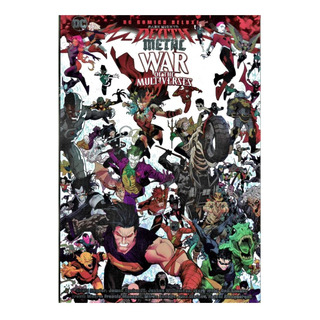 Dc Deluxe Death Metal War Of The Multiverses Tapa Dura Dc Deluxe Death Metal War Of The Multiverses Tapa Dura