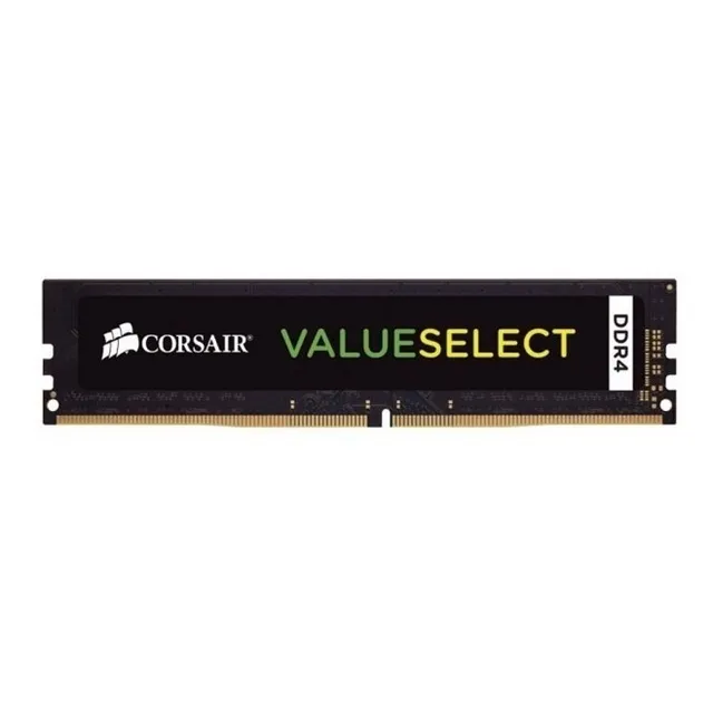 MEMORIA RAM VALUE SELECT GAMER COLOR NEGRO 16GB 1 CORSAIR CMV16GX4M1A2400C16