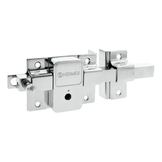 Cerradura Barra Fija Derecha, Llave Tetra, (cb-50db), Hermex