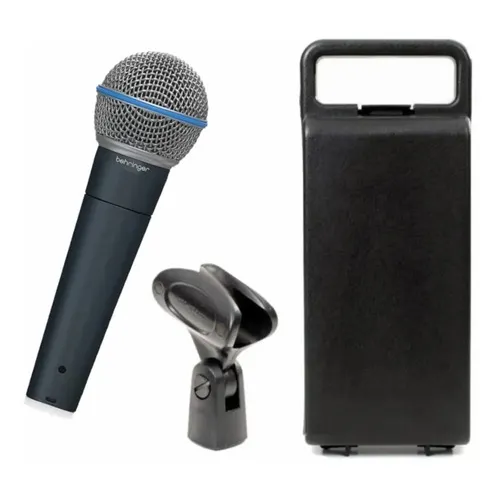 Microfono Dinamico Cardioide Behringer Ba85a Mano Vivo Color Gris oscuro