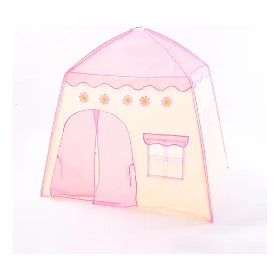 Carpa Casita Armable Rosada Para Niños
